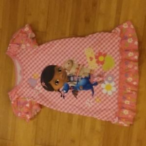 Disney Girls Doc McStuffins short sleeve nightgown